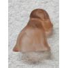 Image 2 : Vintage Uranium Degenhart Art Glass Figurine - Frosted Pink
