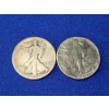 Image 1 : 2 - 90% Silver Walking Liberty Half Dollars: 1917-S & 1936