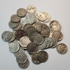 Image 1 : Lot of 50 Assorted United States Buffalo Nickels - FV: $2.50