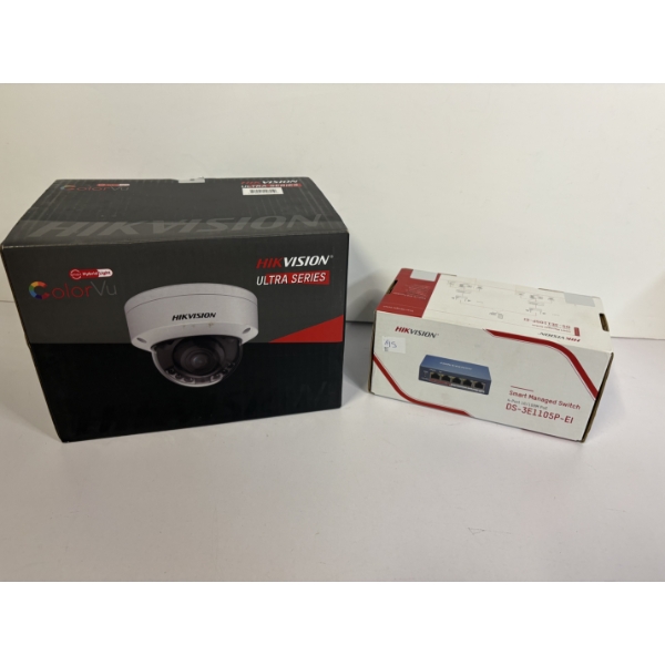 ColorVu Camera - HIKVision Ultra Series & Smart Managed Switch Port