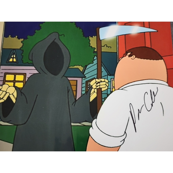Adam Carolla Autographed 8" X 10" Photograph of "Death" in Family Guy 