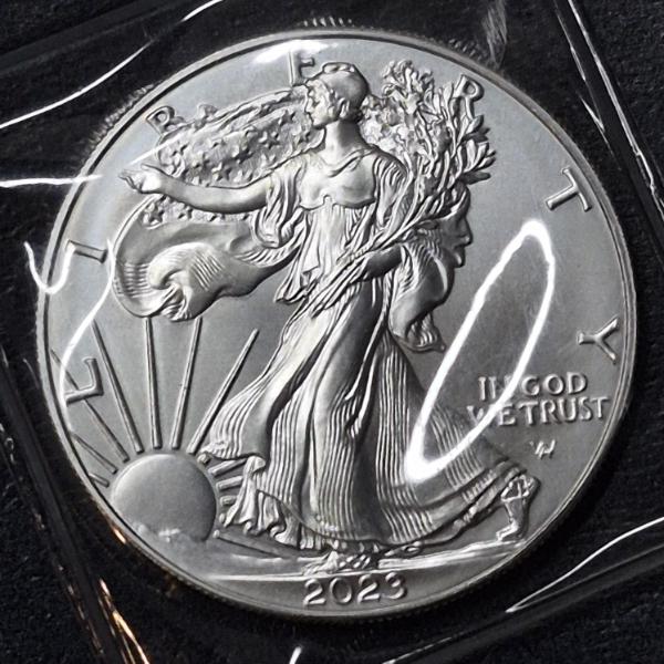 2023 United States Uncirculated Silver .999 1 Oz Eagle