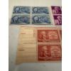 Image 2 : 12 - Old Unused Stamps US Postage - Mint Condition - Exceptional Blocks