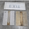 Image 2 : Metal DOT Grade 24''x18'' Speed Limit & No Parking Street Signs & Plastic 36''x15'' Exit Sign 