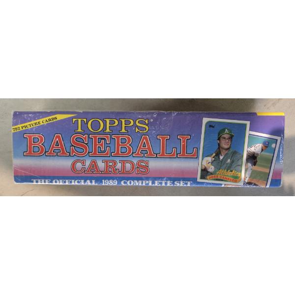 Official 1989 Complete Set Of Topps Cards! Unopened!