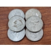 Image 2 : Six Assorted 40% Silver Kennedy Half Dollars
