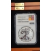 Image 4 : NGC 2019 "Pride of Two Nations" 2-Coin Set Featuring US Silver Eagle & Canadian Silver Maple Leaf