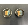 Image 2 : vintage Buick tri-shield wheel center caps - 2