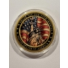 Image 1 : Limited Edition Defenders Of Freedom THANK YOU Challenge Coin - Mint Condition In Capsule