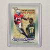 Image 1 : 2002 Rookie Review Card 36 LeBron James And Maurice Clarett 'On Fire' Trading Card