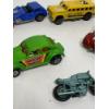 Image 2 : Matchbox Cars - 8 Total - Includes School Bux - Tractor - Honda - Firetruck - Etc.