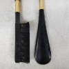 Image 3 : Vintage Mid-20th Century Equestrian Valet Set: Shoe Brush and Shoehorn  
