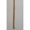 Image 7 : 14K Gold 7.5" Tennis Bracelet With Diamonds - Weight: 14.5g