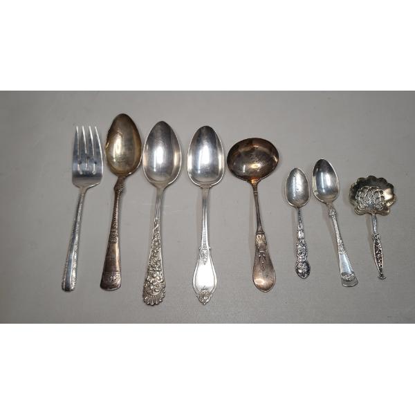 Assorted Sterling Silver Kitchenware - Weight: 335.7g