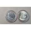 Image 2 : 1944 Walking Liberty 90% Silver Half Dollar & 1964 90% Silver Kennedy Half Dollar - Face Value: $1