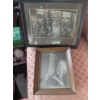 Image 5 : Remarkable 8"x16" Wooden Duck Storage Box, & 2 Interesting Vintage Framed 8"x10" Photographs