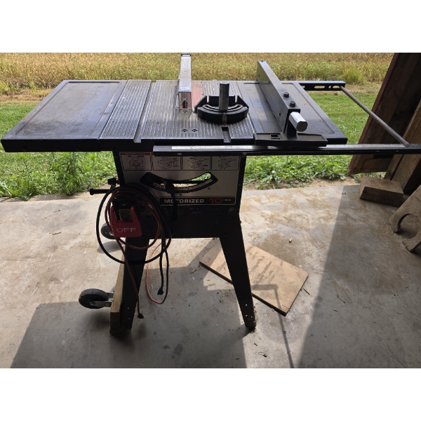 Sears Craftsman 10" Table Saw with Bevel