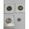 Image 2 : 90% Silver Quarters & Dime - 1949 Quarter - 1950S & 1948S Quarter - 1903 Barber Dime 