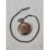 Image 1 : Modern Vintage-Style Railroad Locomotive Pocket Watch (17 Inches)