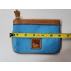 Image 4 : Dooney & Bourke Medium Leather Blue Coin Wallet - Great Condition