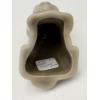 Image 6 : Adorable Degenhart Vintage Glass Dog Figurine- Lt Dapper Gray Slag