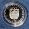 Image 3 : .925 Sterling Silver Republic De Panama 20 Balboas Coin - Total Weight 131.4 Grams