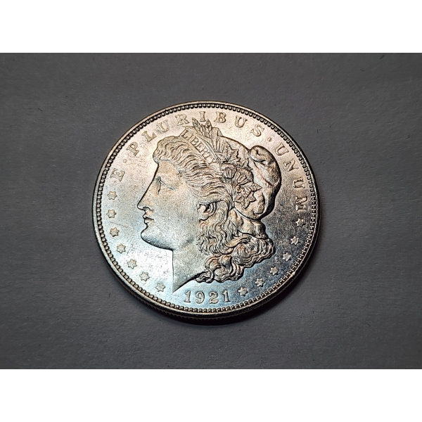 1921 Morgan Silver Dollar - 90% Silver - Excellent Condition