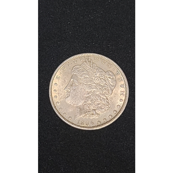 1896 90% Silver United States Morgan Dollar