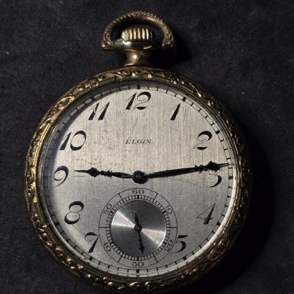 Elgin Gold Filled Pocket Watch - Approximately 1.75" - 63.9g TW