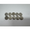 Image 3 : United States 90% Silver Dimes- $1.00 Face Value - Assorted Dates- Wonderful Condition 