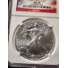 Image 2 : NGC MS70 2012 West Point 1 OZ Silver American Eagle Round - Early Releases 
