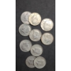 Image 1 : (10) 1967/1968 40% Silver Kennedy Half Dollars - Face Value: $5.00