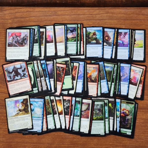 Over 100 Assorted MTG Magic The Gathering Trading Cards ~ Mostly From the Dominaria Set