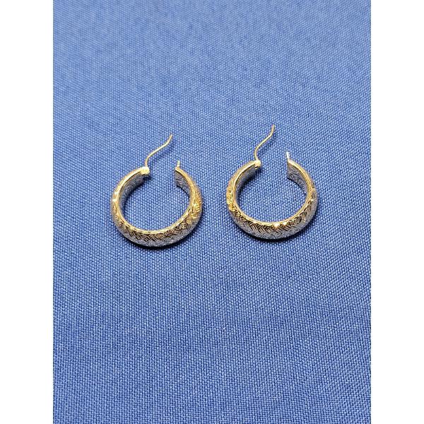 14k Gold Earrings Set (3.7g)