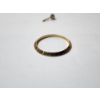 Image 2 : Yellow Gold Rolex Watch Bezel and Single Yellow Gold Earring - Both Test as 14K Gold - TW: 2.8g