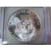 Image 4 : ICG Graded MS64 1994 American Silver Eagle - 1 oz .999 Fine Silver 