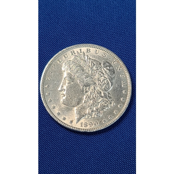 1890 90% Silver Morgan Dollar