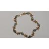 Image 1 : 14K Yellow Gold 8" Nautical Themed Bracelet With Blue Topaz Stones - Weight: 8.8g