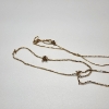 Image 2 : 10K Yellow Gold Scrap Chain and Ring - TW: 3.5g