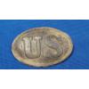 Image 1 : Relic Pattern 1839 US Cartridge Box Plate From Spotsylvania Dug By 'William G. Gavin' With COA