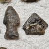 Image 6 : EARLY AMERICAN! Antique Assortment of Native American Stone Artifacts including Arrow/Spear Heads