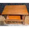 Image 2 : 2 Drawer Wood Table