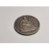 Image 2 : United States 1858-O Seated Liberty 90% Silver Half Dollar 