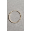 Image 3 : 10K Yellow Gold Plumb Wedding Band Featuring Milgrain Edging - Size 10 - Weight: 2.3g