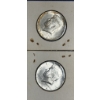 Image 6 : Lot of 10 90% Silver 1964 Kennedy Half-Dollars, FV $5.00