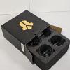 Image 2 : KITNATS Twisted Old Fashioned Whiskey 4 Glass Set plus Extra Glass