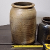 Image 10 : Two Smaller Stoneware Crocks ~ D.Miller Stamp & Unstamped ~ One Standing 11 Inches Tall & One 7 In.