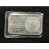 Image 1 : Vintage Welcome to Boston 1973 One Ounce .999 Fine Silver Bar - AMA Commemoration On Back 