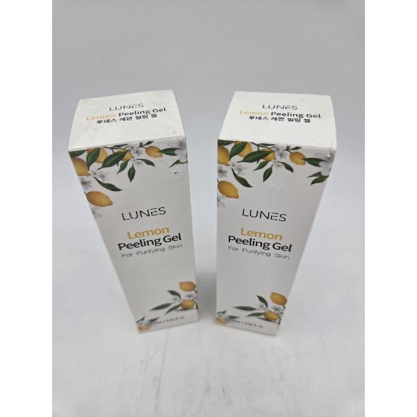 Two Brand New 3.52oz Lunes Popular Korean Skin Care Gel Peel Off Face Mask