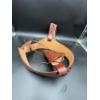 Image 2 : Leather Gun belt with Two Holsters - in great shape! 46 inches long (unbuckled)